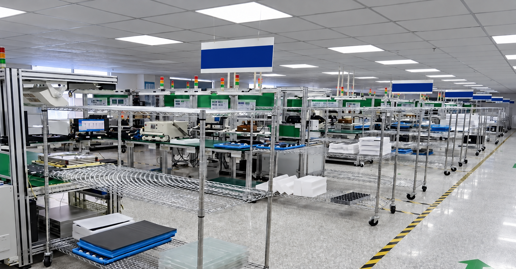U 形生产线 / U-shaped production line