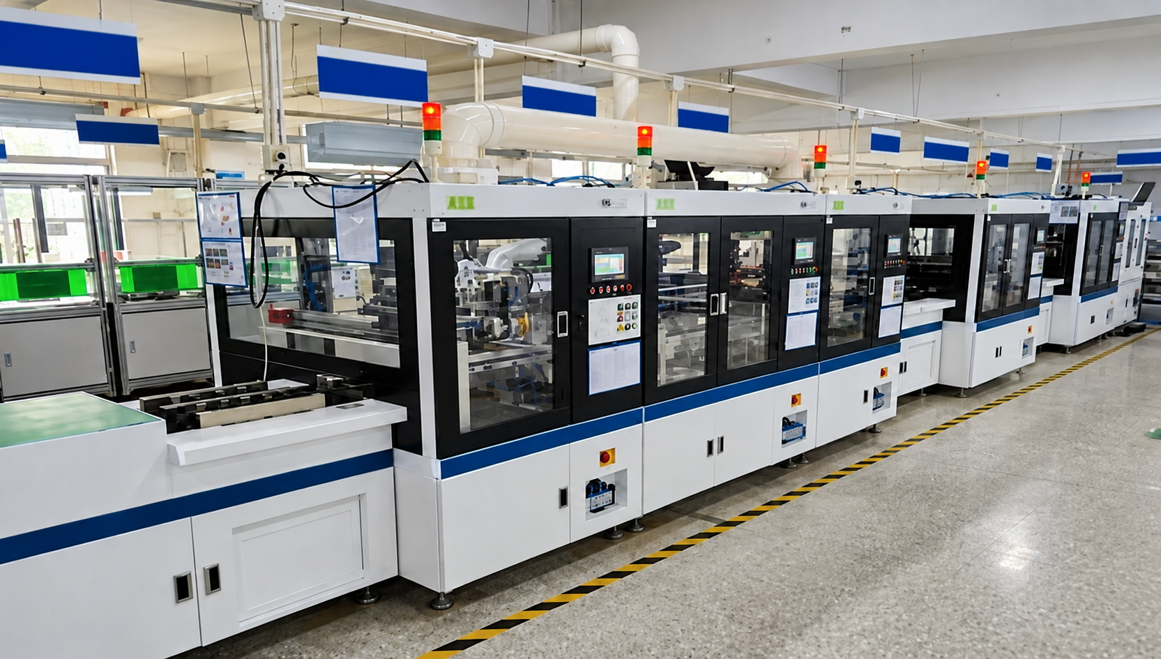 低频天线自动生产线 / Automated LF antenna production line